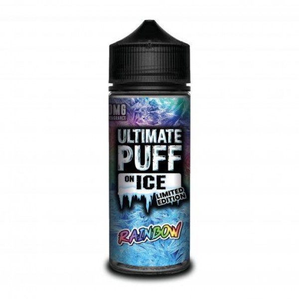 RAINBOW E LIQUID BY ULTIMATE PUFF ON ICE 100ML 70V...