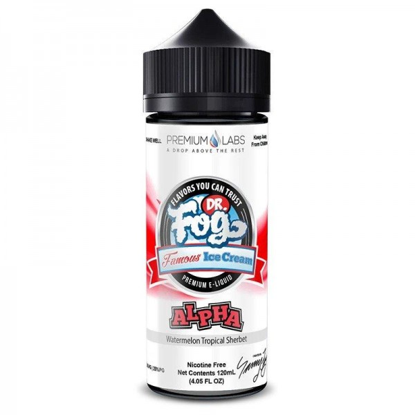 ALPHA FAMOUS ICECREAM E LIQUID BY DR FOG 100ML 75V...