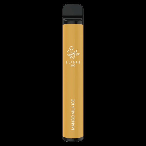 Mango Milk Ice Elf Bar 600 Puffs Disposable Vape