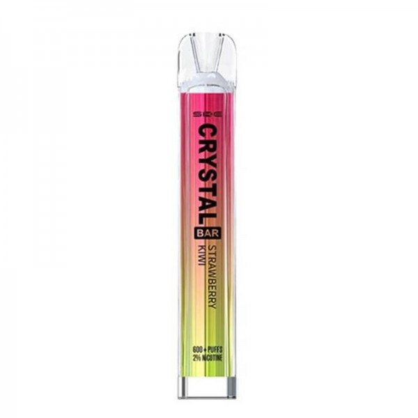 Strawberry Kiwi By SKE Crystal 600 Puffs Disposable Vape