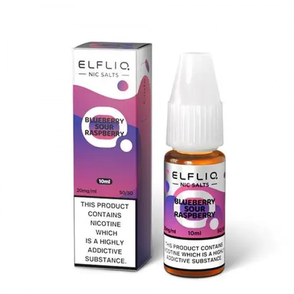 BLUEBERRY SOUR RASPBERRY NICOTINE SALT E-LIQUID BY...