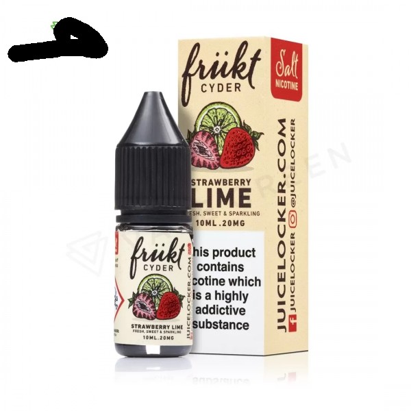 STRAWBERRY LIME NICOTINE SALT BY FRUKT CYDER