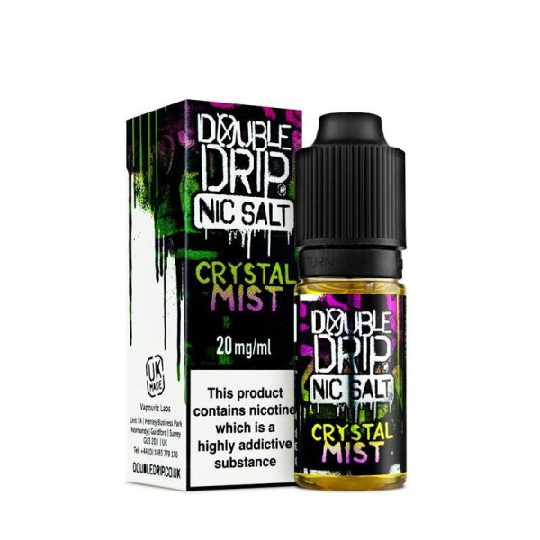 CRYSTAL MIST NIC SALT E-LIQUID BY DOUBLE DRIP