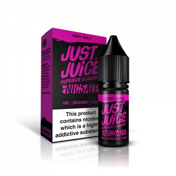 BERRY BURST NICOTINE SALT E-LIQUID BY JUST JUICE N...