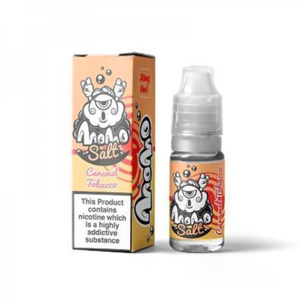 CARAMEL TOBACCO NICOTINE SALT E-LIQUID BY MOMO SAL...