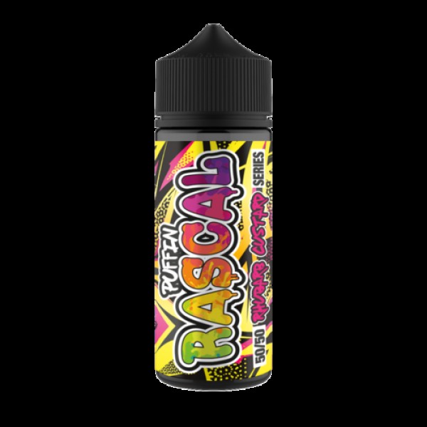 RHUBARB & CUSTARD E LIQUID BY PUFFIN RASCAL 10...