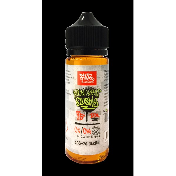 NEON GREEN SLUSHIE E LIQUID BY FAR - ELEMENT 100ML...