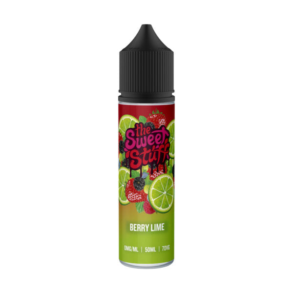 BERRY LIME E LIQUID BY THE SWEET STUFF 50ML 70VG