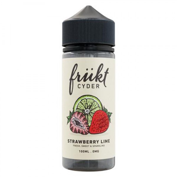 STRAWBERRY LIME E LIQUID BY FRUKT CYDER 100ML 70VG