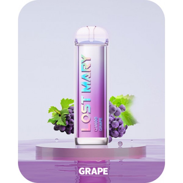 Grape Lost Mary 600 Puffs Disposable Vape QM600