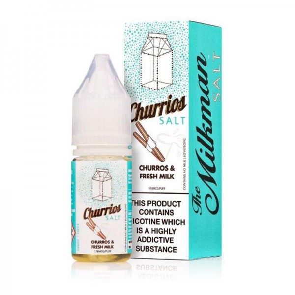 CHURRIOS NICOTINE SALT E-LIQUID BY THE MILKMAN SAL...